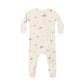 Quincy Mae Bamboo Zipsuit Footie Woodland