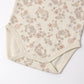 Quincy Mae Jersey Bodysuit, 2 Pack | Floral Vine + Dusty Rose