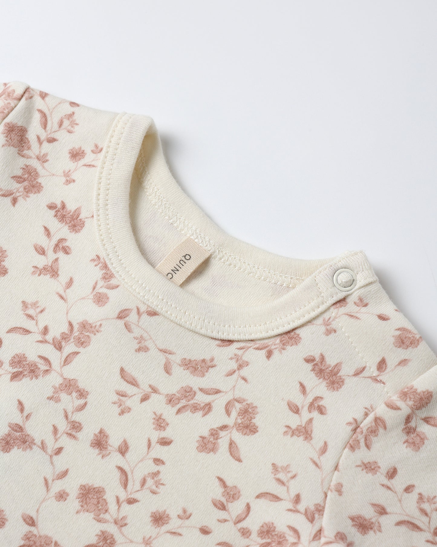 Quincy Mae Jersey Bodysuit, 2 Pack | French Garden, Rose Micro Stripe *Pre-Order*
