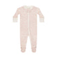 Quincy Mae  Zip Long Sleeve Sleeper Footie | Pink Blossom