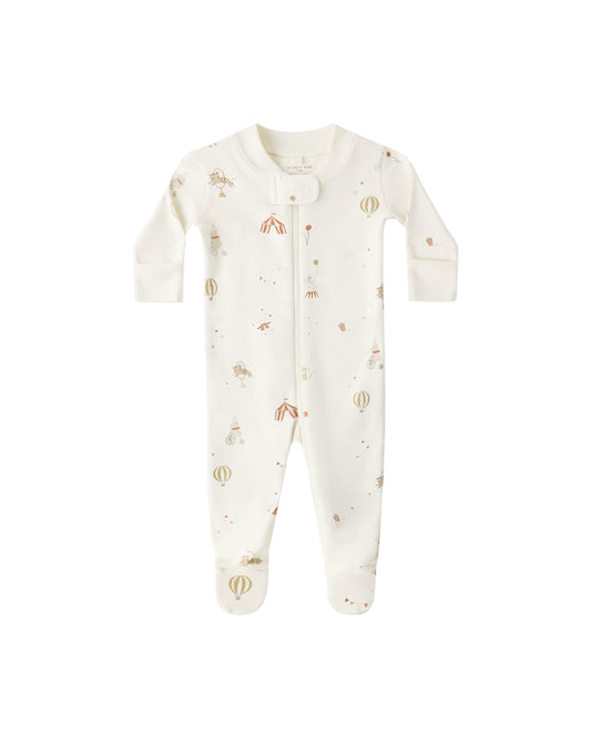 Quincy Mae Zip Long Sleeve Sleeper Footie Carnival