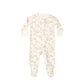 Quincy Mae Zip Long Sleeve Sleeper Footie Floral Vine