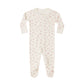 Quincy Mae Zip Long Sleeve Sleeper Footie Flower Field