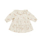 Quincy Mae Ruffle Collar Button Dress Unicorns