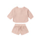 Quincy Mae Flynn Set Dusty Rose