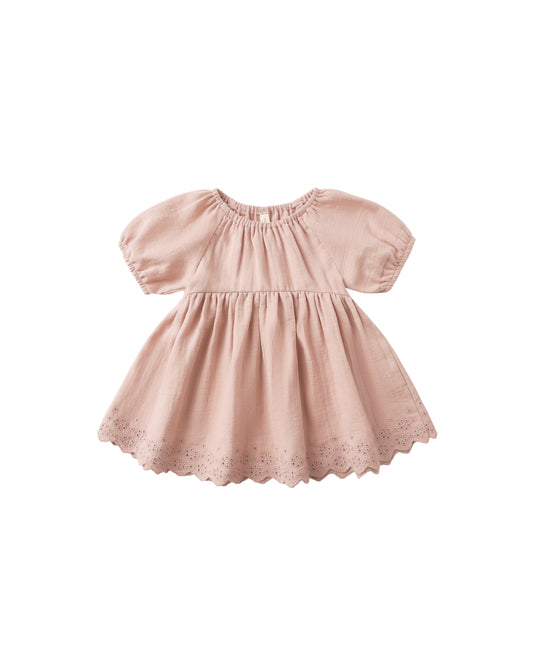 Quincy Mae Bella Dress | Rose *Pre-Order*