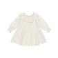 Quincy Mae Long Sleeve Isla Dress Ivory