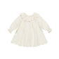 Quincy Mae Long Sleeve Isla Dress Ivory