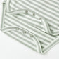 Quincy Mae Side Snap Bodysuit + Pant Set | Fern Stripe *Pre-Order*
