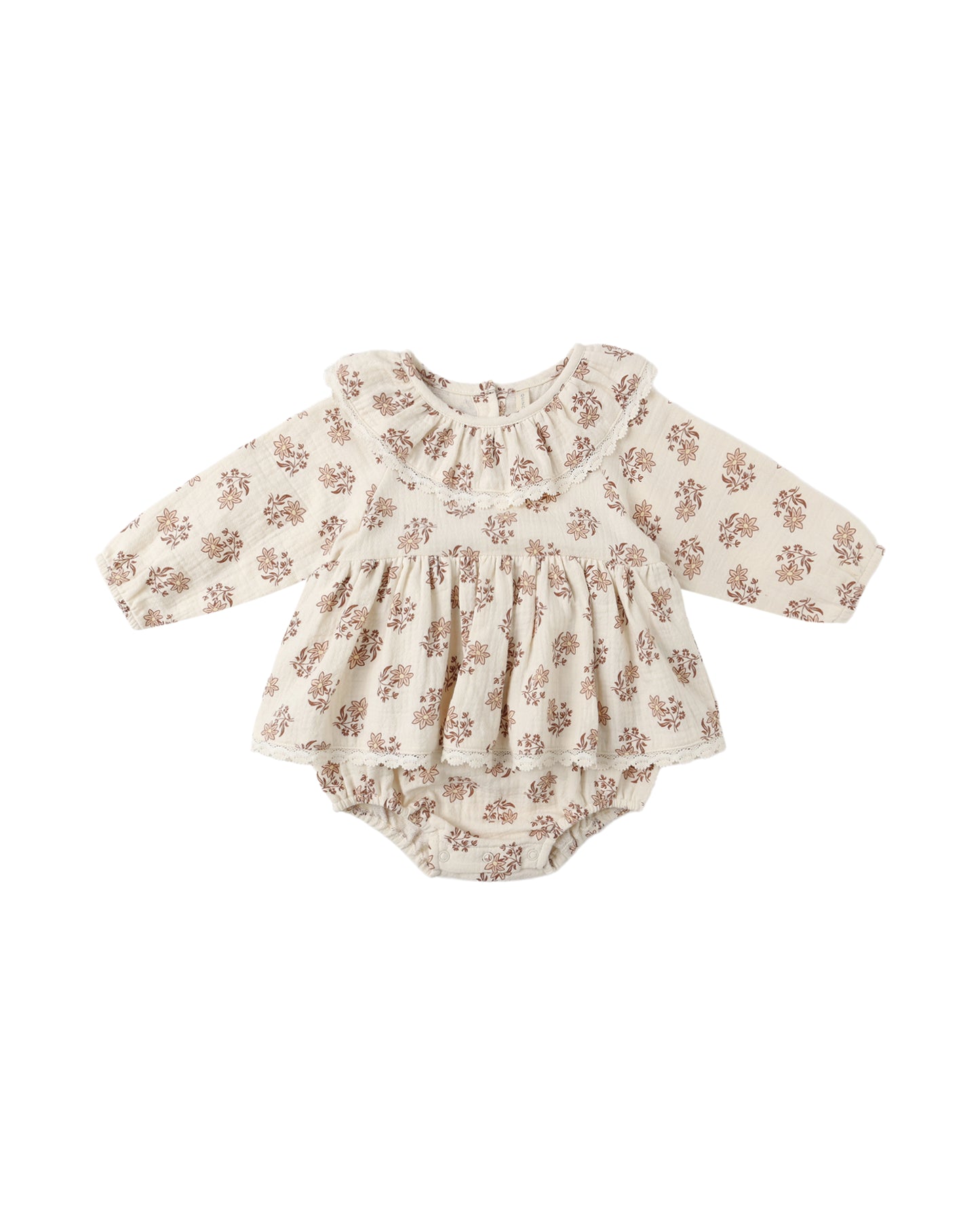 Quincy Mae Thalia Romper | Daylily *Pre-Order*