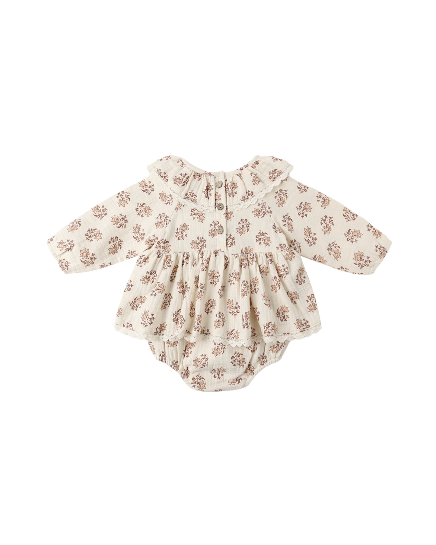 Quincy Mae Thalia Romper | Daylily *Pre-Order*