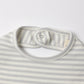 Quincy Mae Jersey Snap Bib, 2 pack | Sheep + Cloud Stripe
