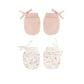 Quincy Mae No Scratch Mittens, Set Of 2 | Rose & French Garden *Pre-Order*
