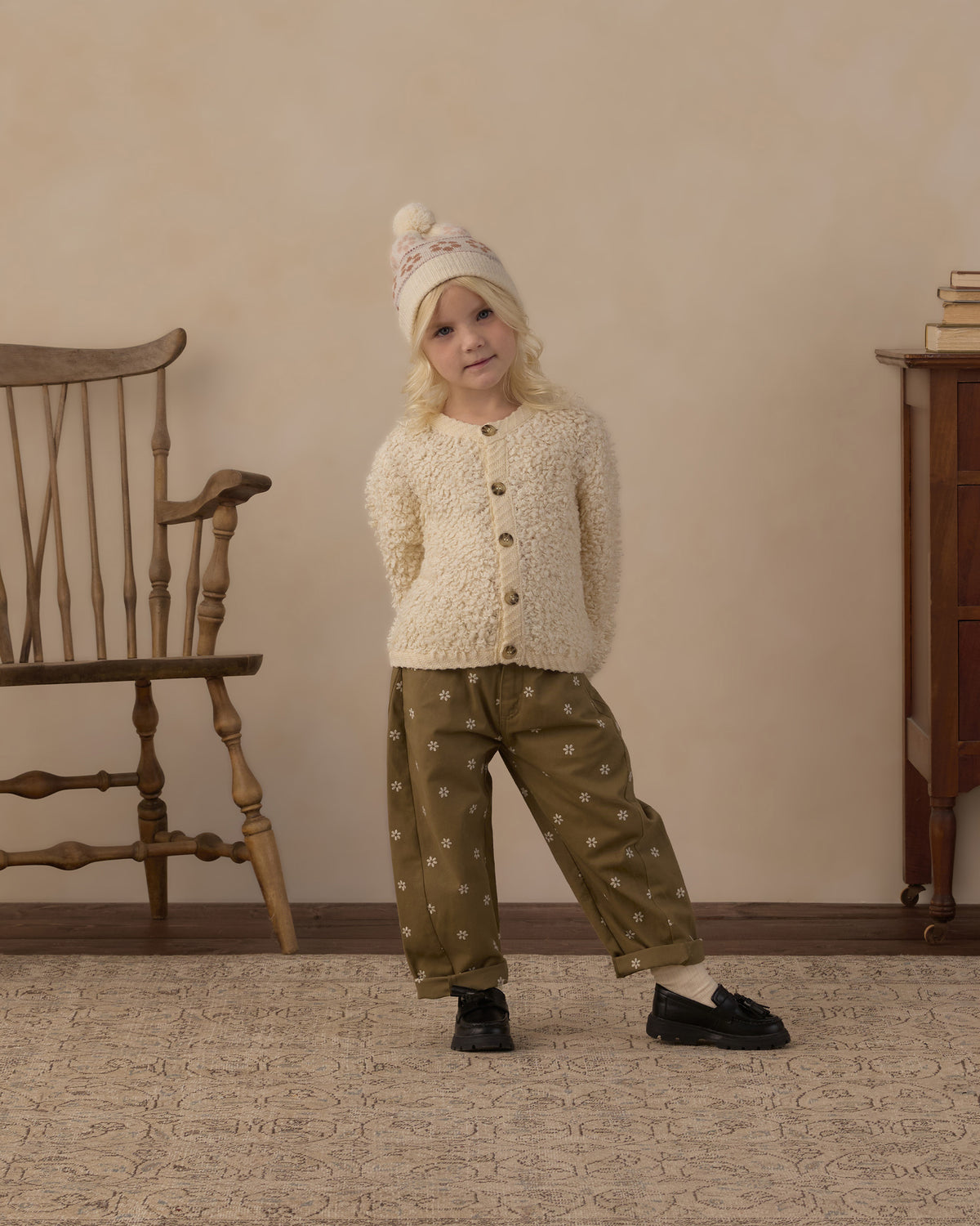 Rylee + Cru Chloe Cardigan Natural