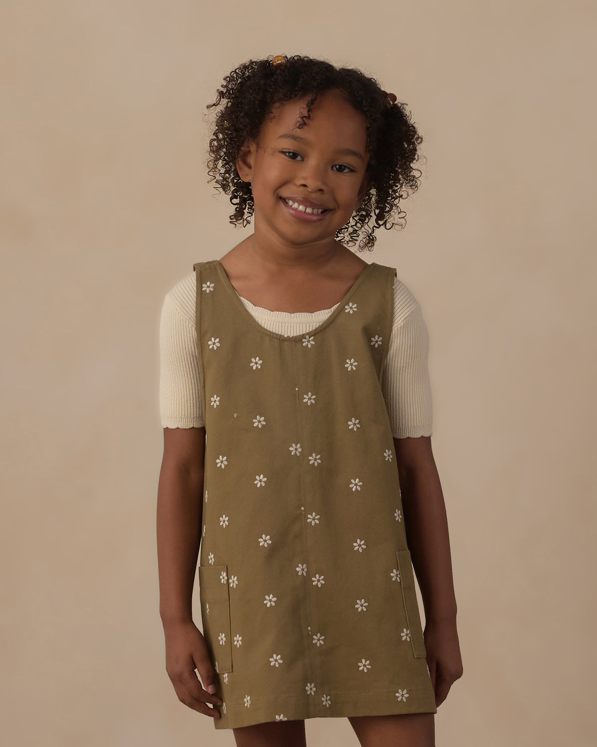 Rylee + Cru Scallop Tee Natural