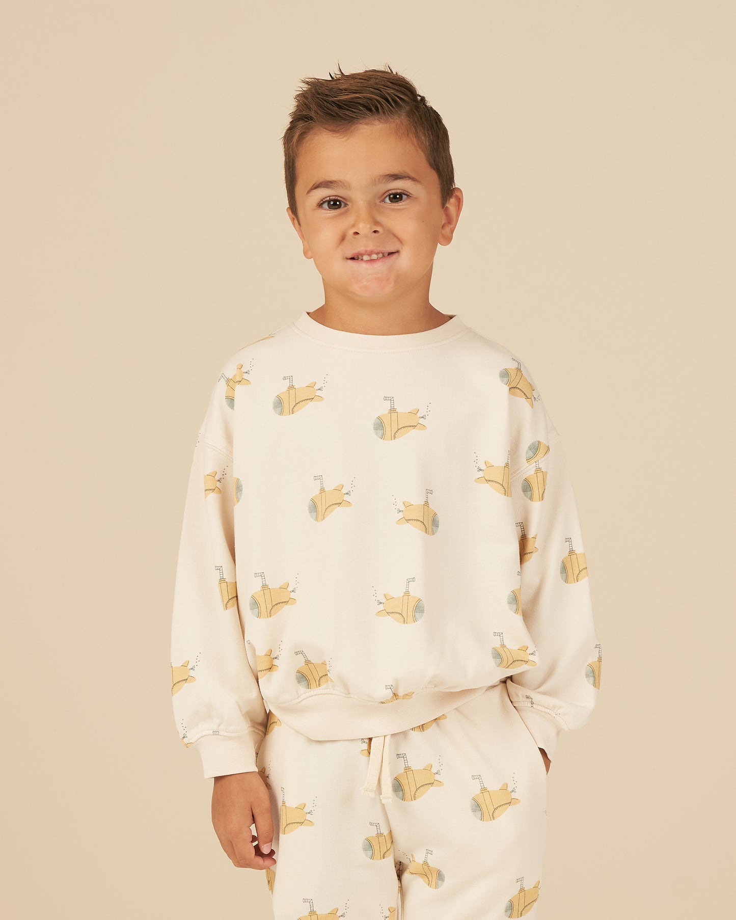 Rylee & Cru Sweatshirt Submarine Natural