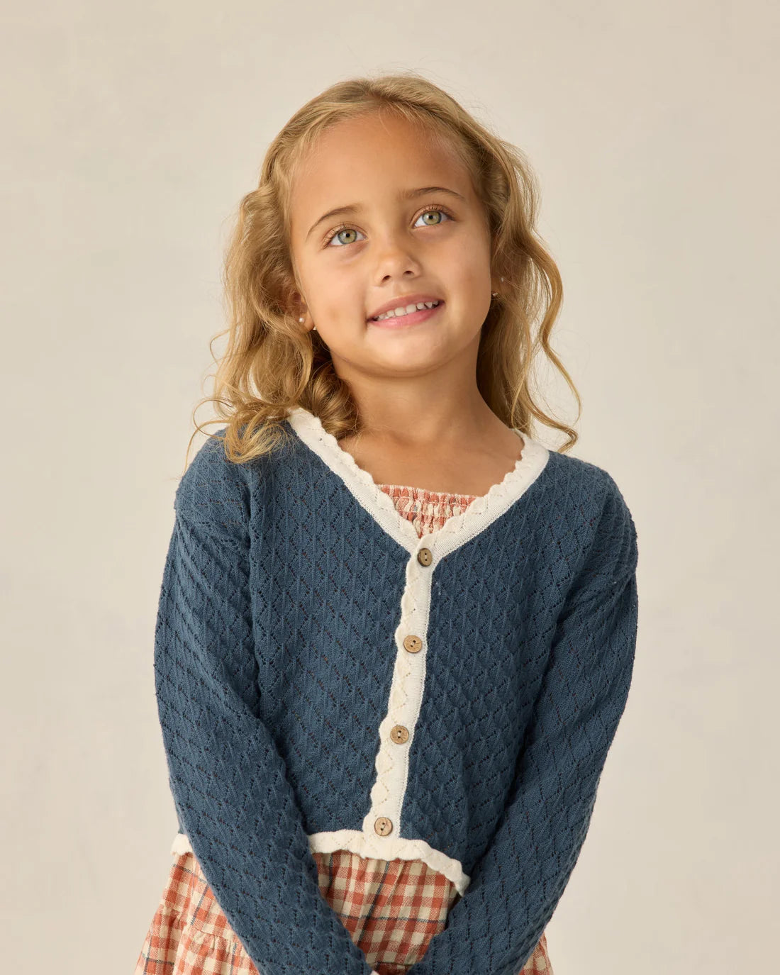 Rylee + Cru Ella Cardigan Navy