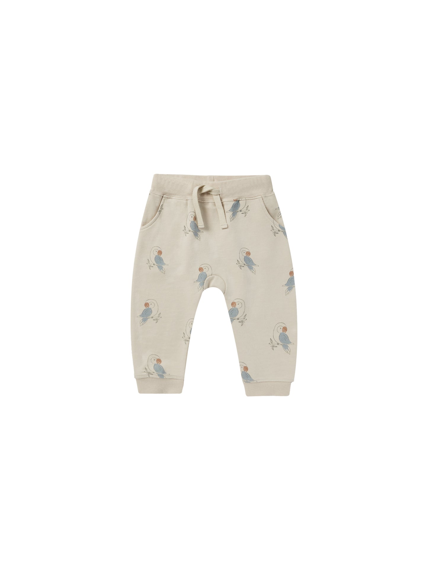 Rylee & Cru Sweatpant Parrots Dove