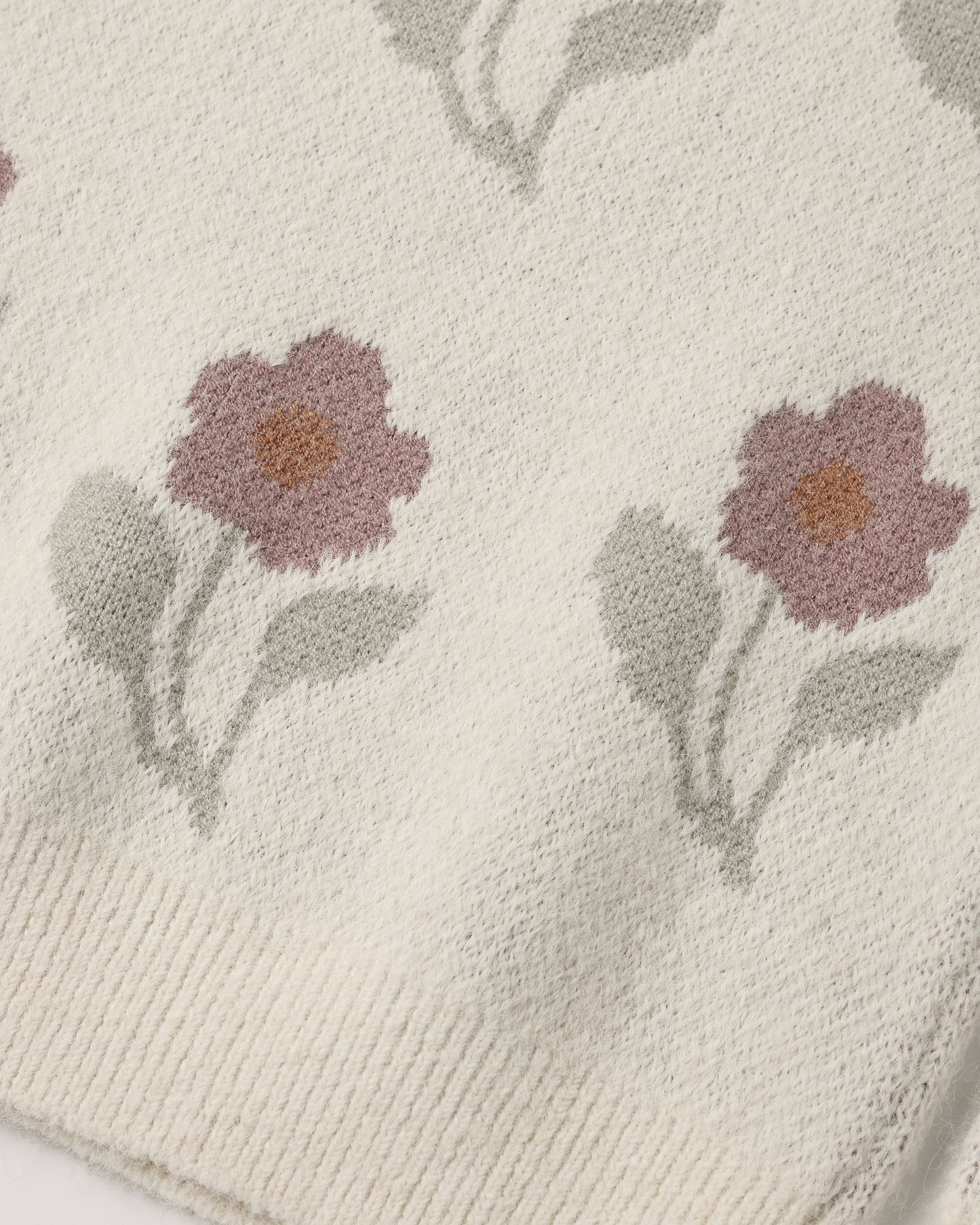 Rylee + Cru Aspen Sweater Ivory Flower