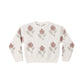 Rylee + Cru Aspen Sweater Ivory Flower
