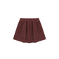 Rylee + Cru Button Front Mini Skirt | Burgundy