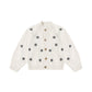 Rylee + Cru Tulip Cardigan Midnight Daisy Natural