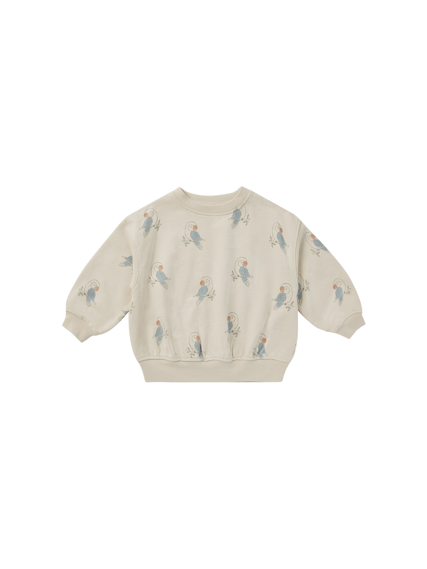 Rylee & Cru Sweatshirt Parrots Dove