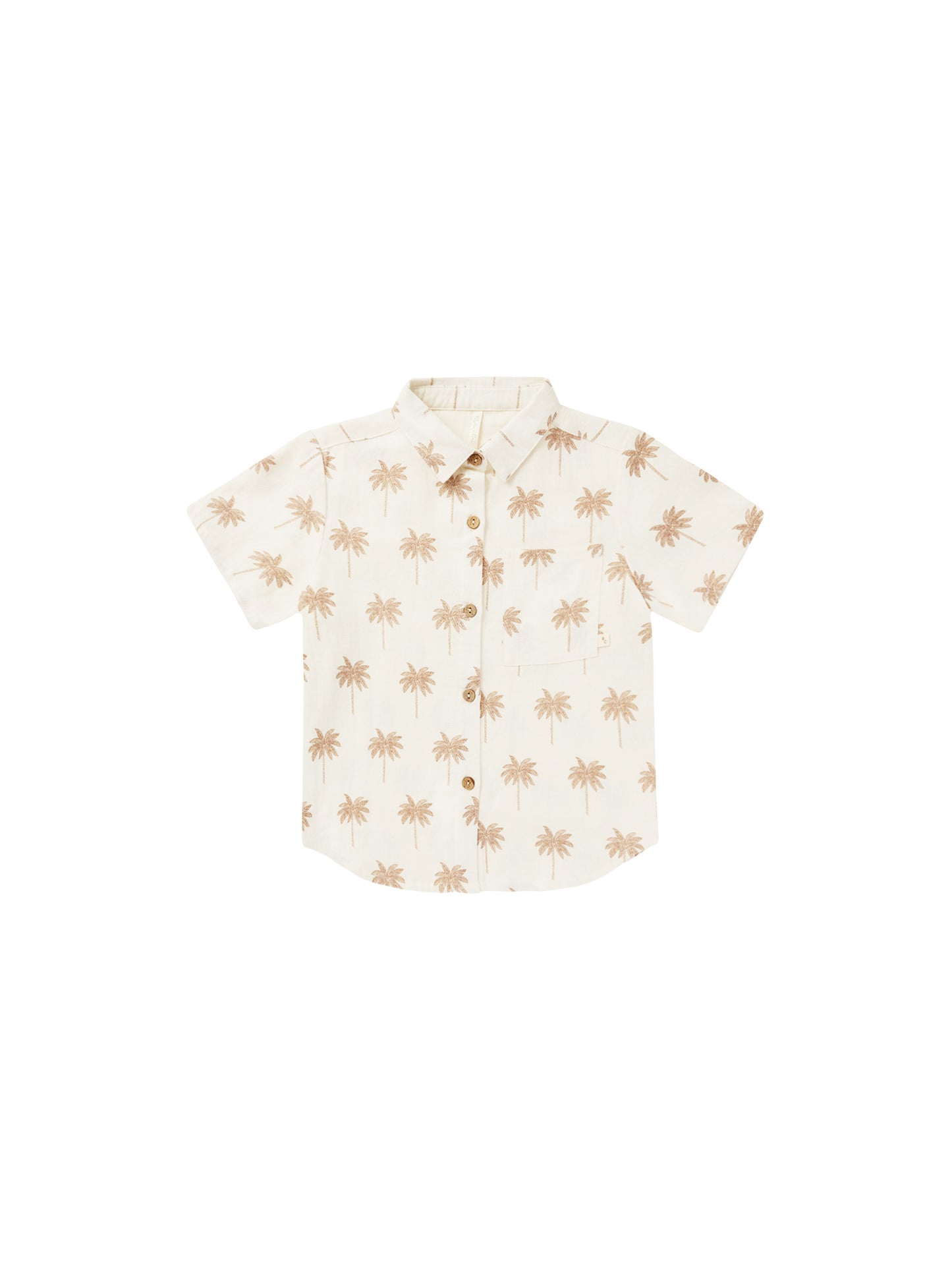 Rylee & Cru Collared Short Sleeve Shirt Paradise