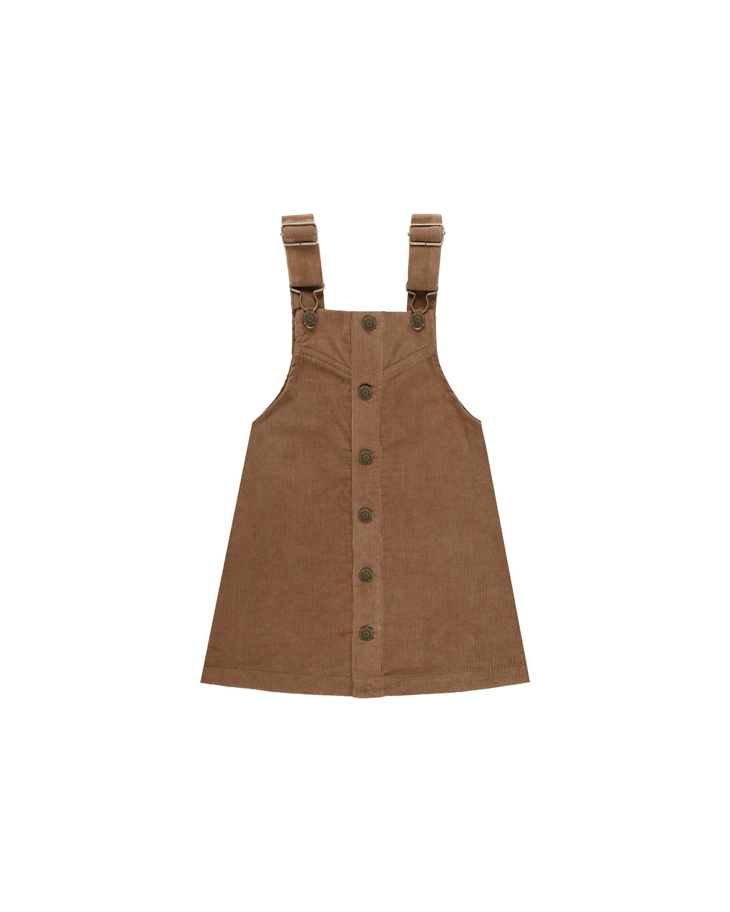 Rylee & Cru Overall Dress Saddle