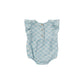 Rylee & Cru Kalea Romper Blue Check