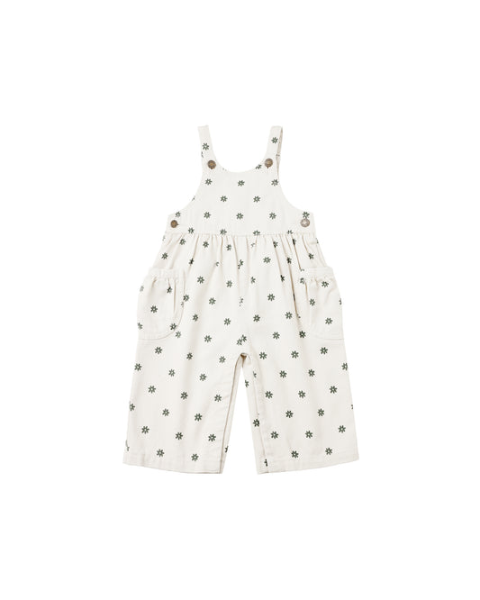 Rylee + Cru Wide Leg Overall Mini Daisy