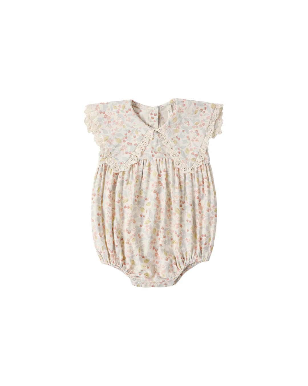Rylee + Cru Porter Romper Summer Garden