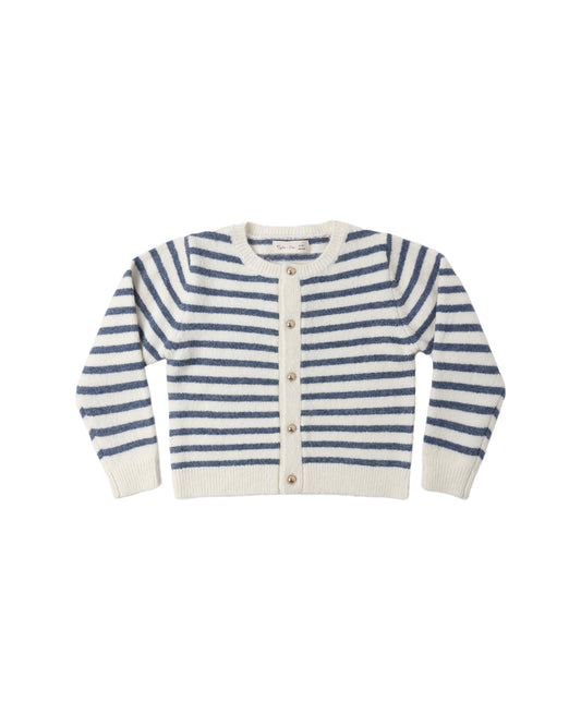 Rylee & Cru Classic Cardigan Maritime Stripe