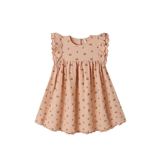 Rylee + Cru Kinsley Dress Melon