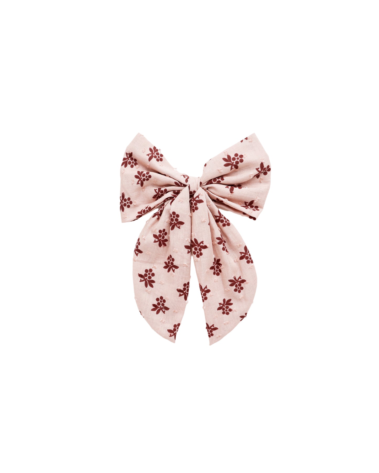 Rylee + Cru Oversized Bow | Blush Fleur