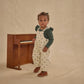 Rylee + Cru Wide Leg Overall Mini Daisy