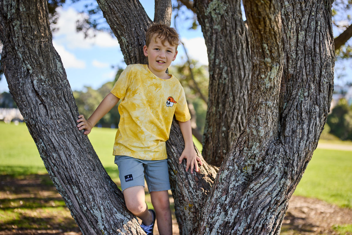 Radicool Kids Gunmetal Denim Short