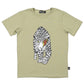 Radicool Bolt Leopard Tee In Khaki