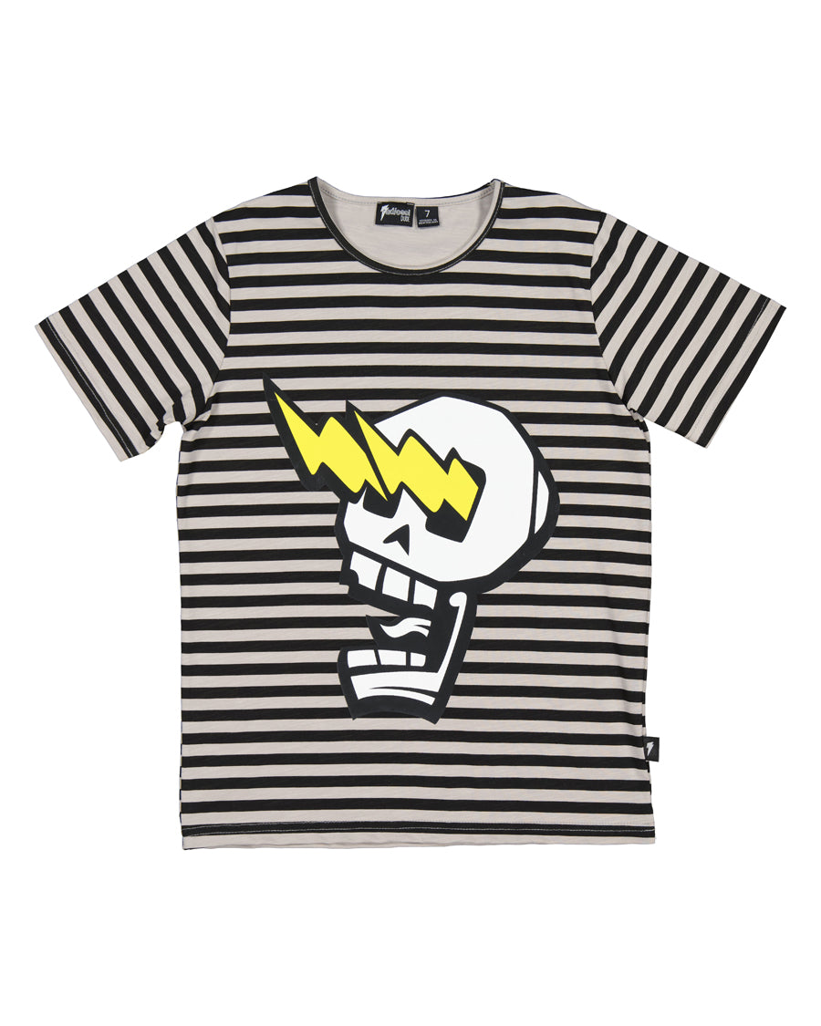 Radicool Skull Stripe Tee