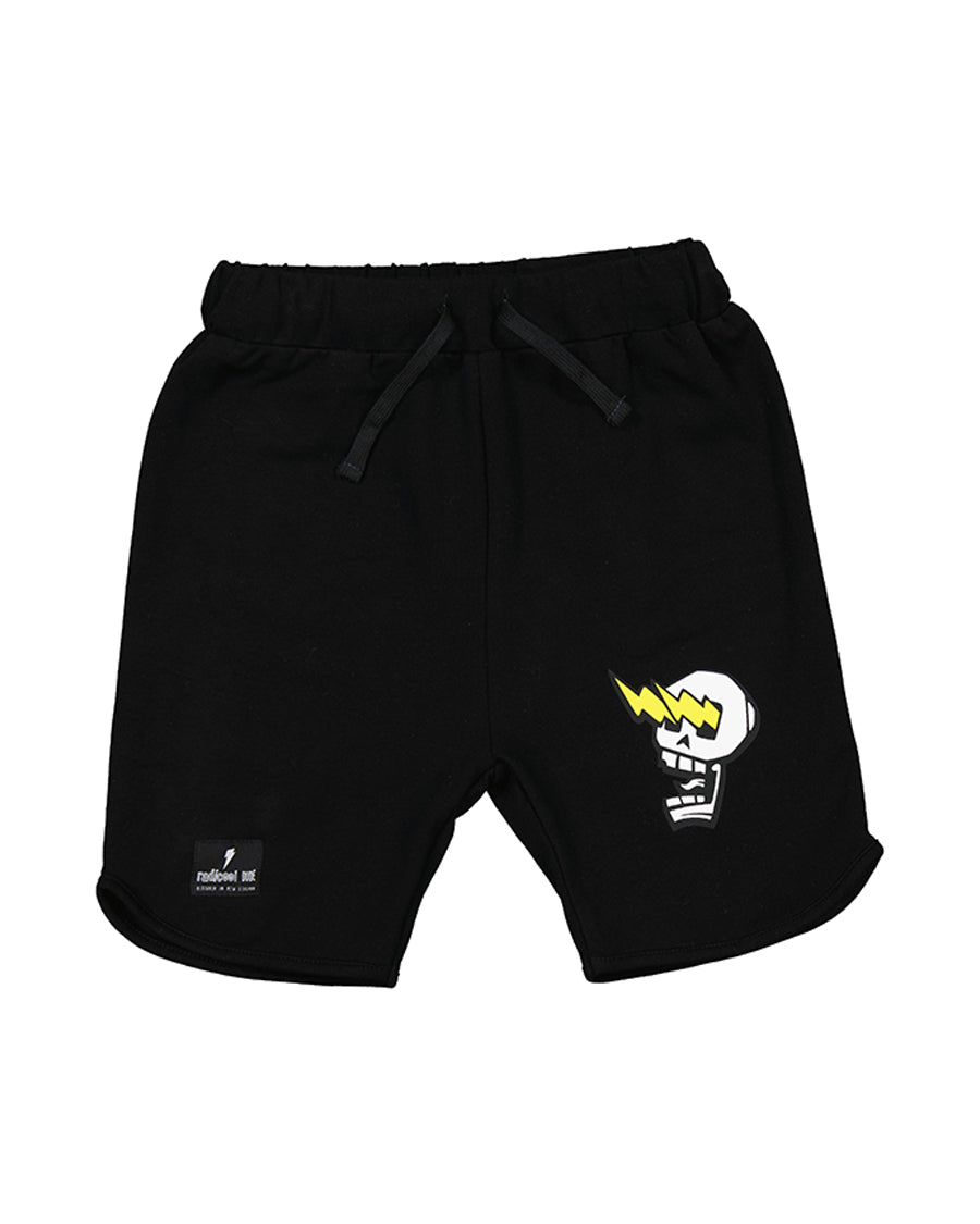 Radicool Lightning Skull Short