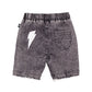 Radicool Acid Wash Black Denim Short