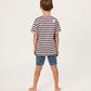 Radicool Acid Wash Blue Denim Short