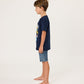 Radicool Acid Wash Blue Denim Short