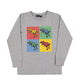Radicool T-Rex Art Long Sleeve Tee