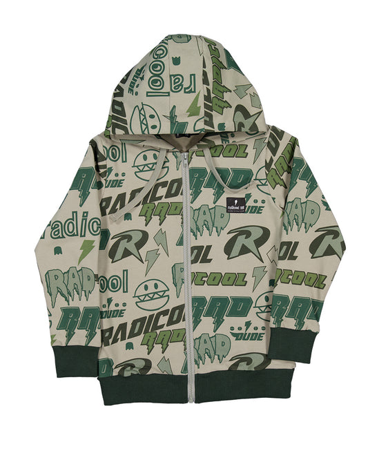 Radicool Radicool Rulz Zip Hood