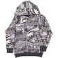 Radicool Comic Hood Charcoal & Grey