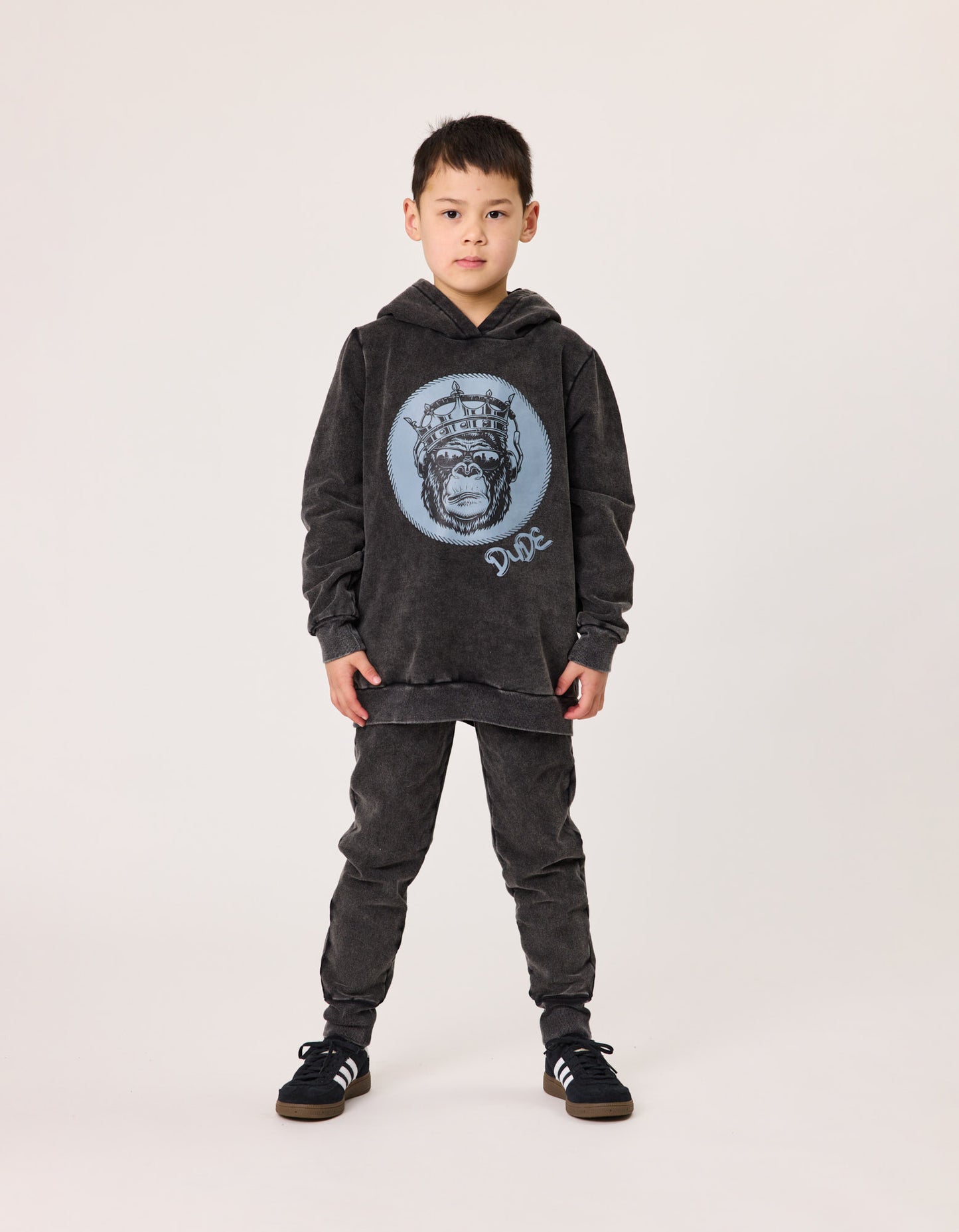 Radicool Relaxed Pant Acid Wash Black