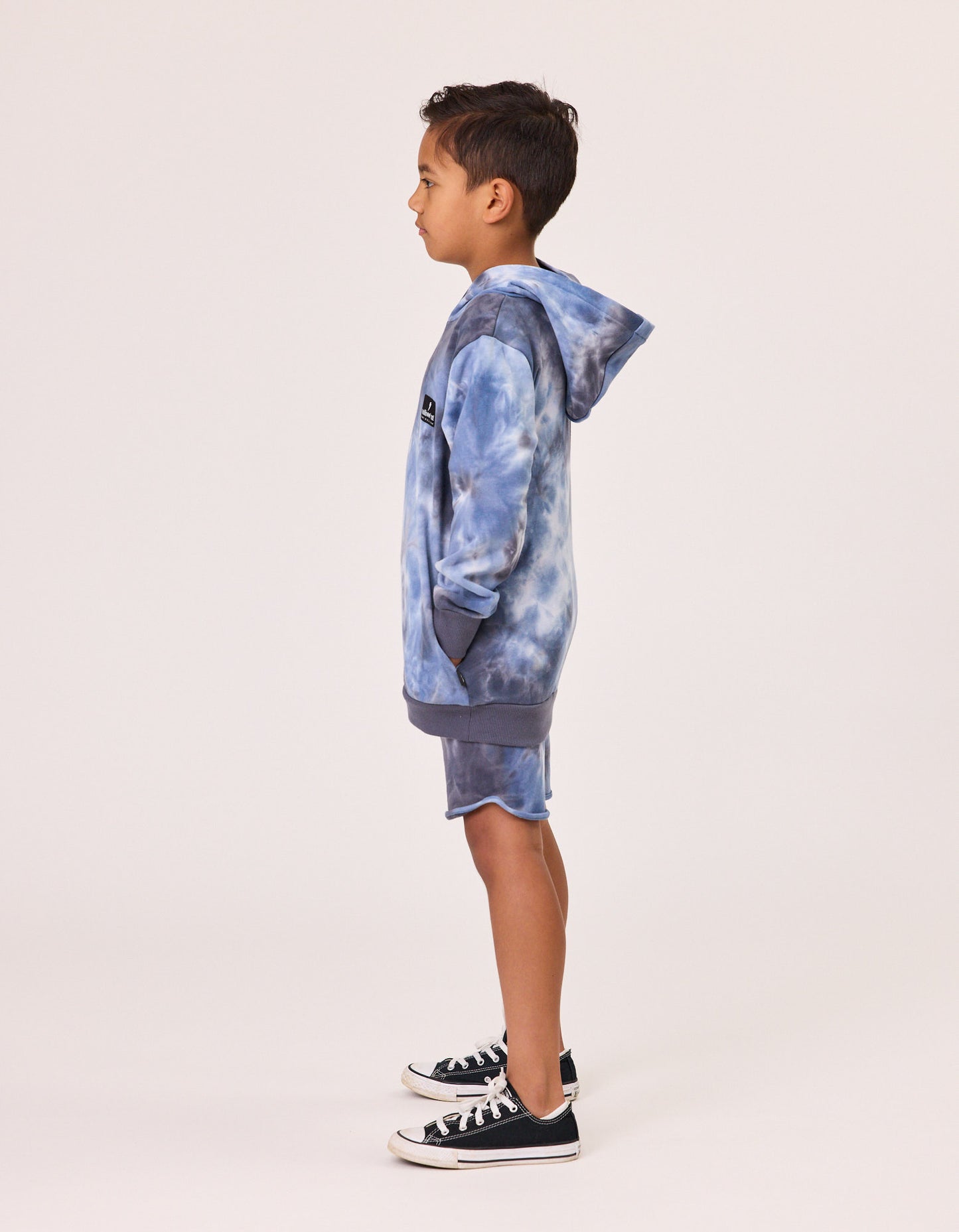 Radicool Kids Typhoon Tie Dye Short