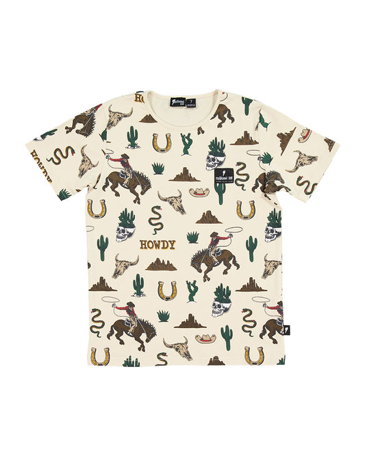 Radicool Kids Wild West Short Sleeve Tee