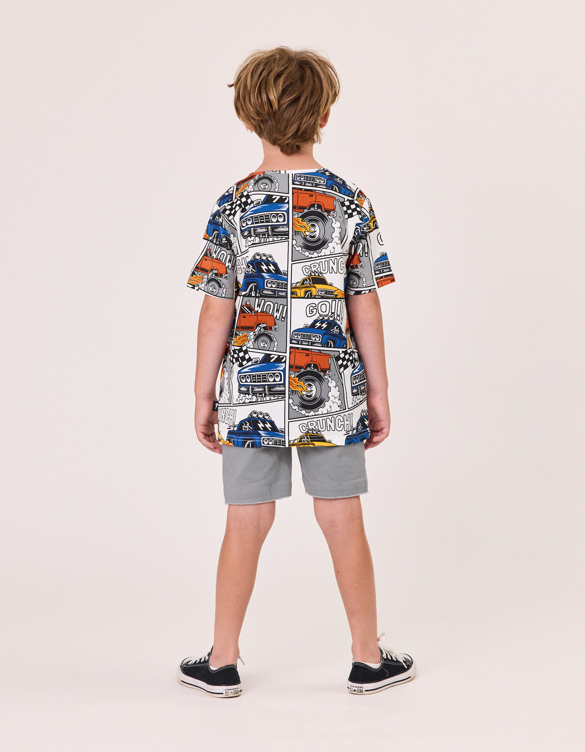 Radicool Kids Gunmetal Denim Short